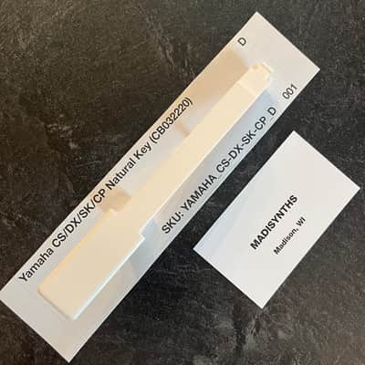 ORIGINAL Yamaha Replacement D Key (CB032220) for CS70M, CS5, CS15, CS15D, CS20, CS20M, CS40M, DX9, DX21, DX27, DX27S, SK20, SK30, CP10, CP11, CE20, PS10, PS20, YK10, and more