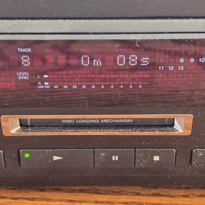 Sony MDS-JA3ES minidisc player recorder deck Early or mid-1990s - Black image 20