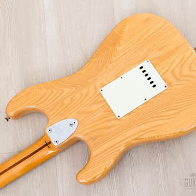 1993 Fender Stratocaster ‘72 Vintage Reissue ST72-58 Natural Ash, Japan MIJ image 14