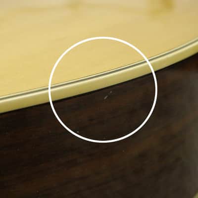 Vintage 1970's Yamaha FG-351B 636mm Scale length Acoustic Guitar Made in Japan image 12