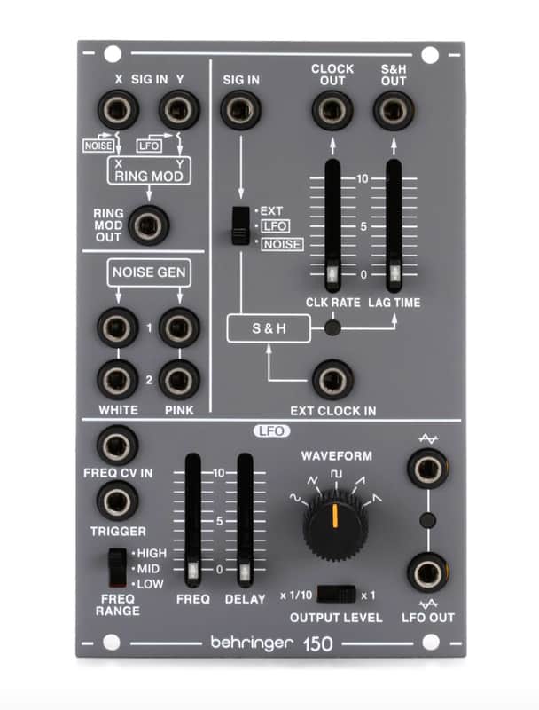 Behringer 150 Ring Mod/Noise/S&H/LFO Eurorack Synthesizer Module