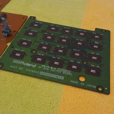 Roland Sp808 - Panel board + switch board + some knob, slider and jog dial (not ship outside Europe) image 8