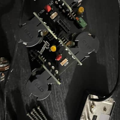 2026 Gibson rhythm,57 Classic and lead 57+ classic humbucker set push pull cts pots and input Jack image 4