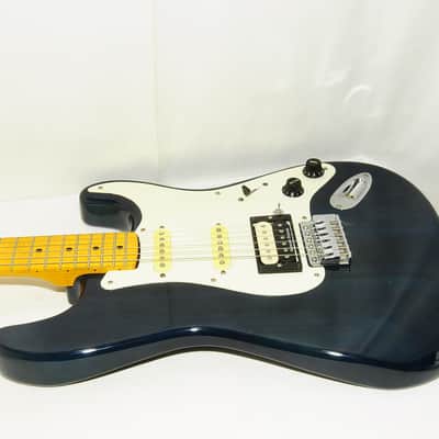 Good Fender Japan Stratocaster N Serial Electric Guitar Dark Blue Ref No.5501 image 8