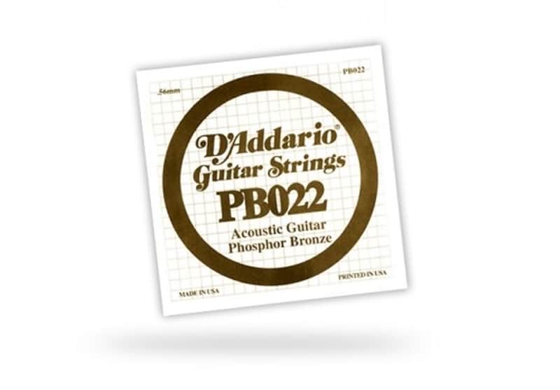 DAddario PB022 Einzelsaite - 022 image 1