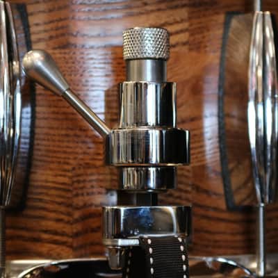 Holloman Custom Drums 6.5" x 14" Ash Segmented Snare Drum image 6