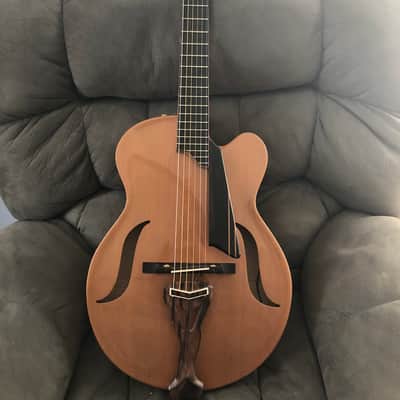 Gudelsky Archtop Apprentice to D’Aquisto Custom 1992 Blonde image 1