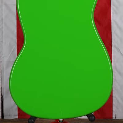 Squier Limited Edition Sonic Bronco Bass - Lime Green image 5