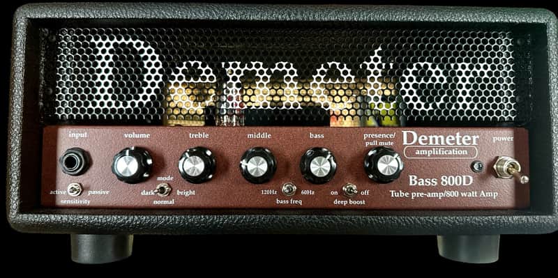 Demeter VTB-800D Amp In Tolex-Covered Wood Case image 1