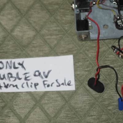 used 1980s genuine DOD double 9v battery clip for Performer series pedals  (NO pedals inlcuded / NO other parts included) battery clips work fine (pedal seen in pictures is provided as a reference) image 4