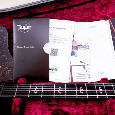 2024 Taylor Custom Grand Auditorium Acoustic Electric Guitar Western Red Cedar + Indian Rosewood image 18