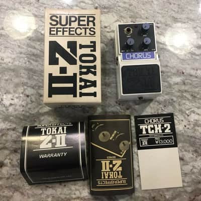 Tokai TCH-2 Z-II Analog Chorus Vintage Guitar Effect Pedal MIJ Japan + Box image 1