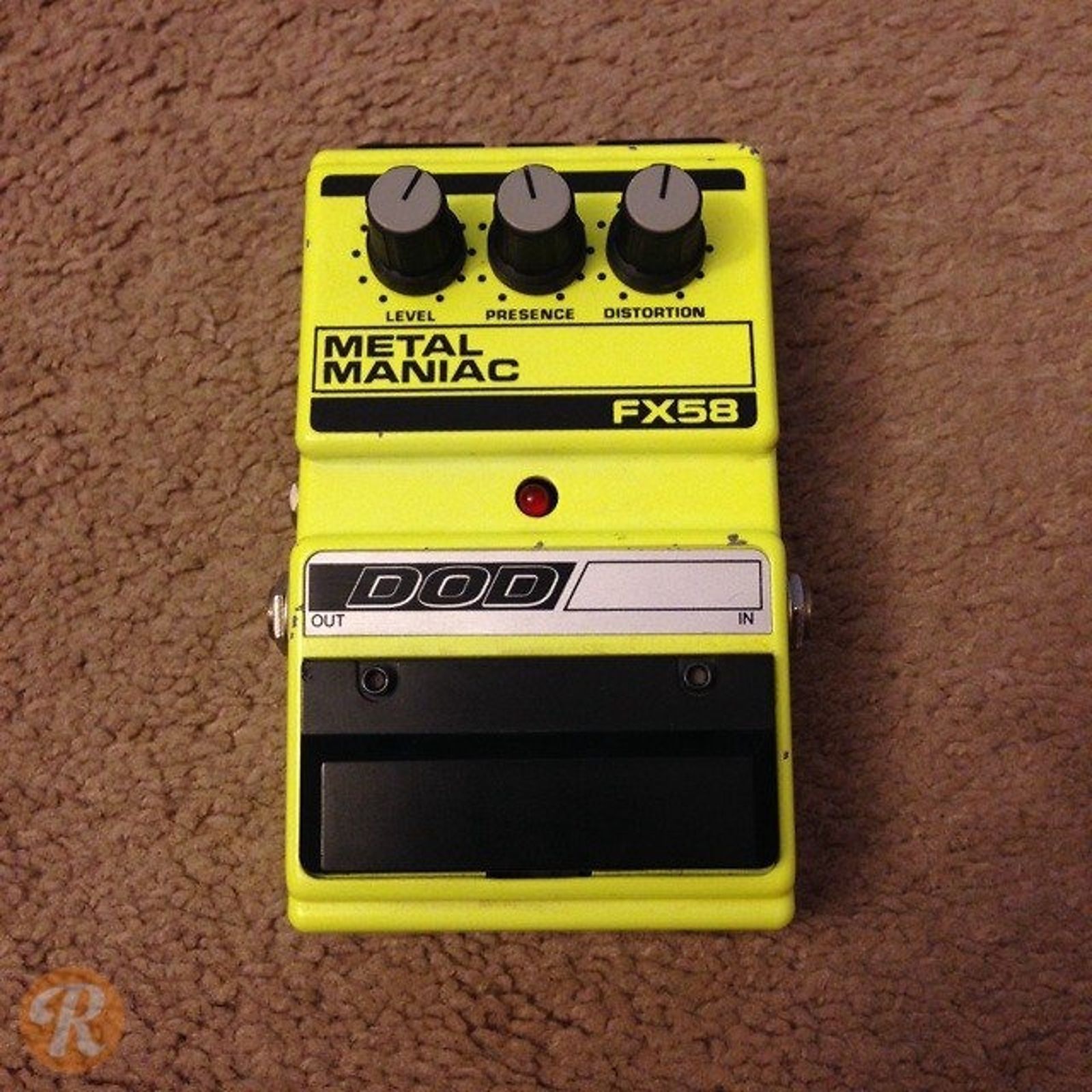 【ジャンク】DOD FX58 l Maniac DOD FX58 Metal Maniac | Reverb