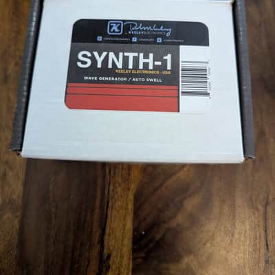 Keeley Synth 1 Reverse Attack Fuzz Wave Generator 2019 - Present - Grey / Red / Blue image 2