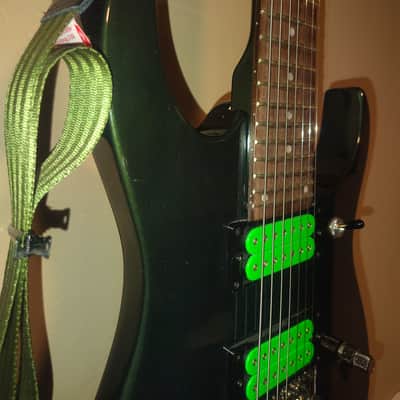 Unbranded 7 String in Forest Green Pearl 2018 - Gloss Metallic Forest Green image 6