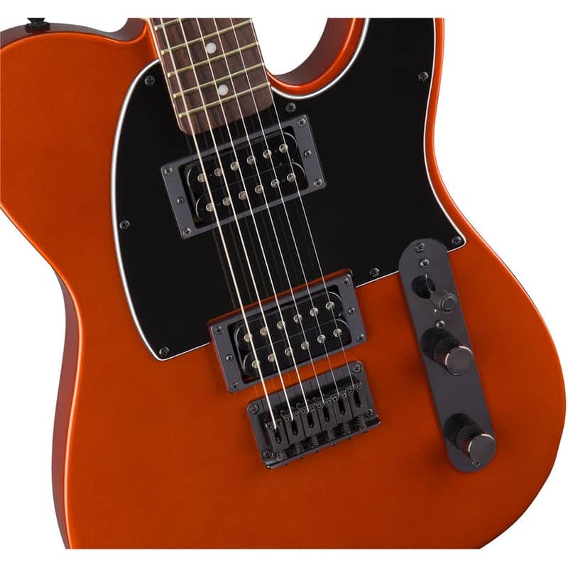 Squier FSR Affinity Telecaster HH Electric Guitar in Metallic | Reverb