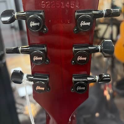 Gibson Les Paul Studio with Ebony Fretboard 1991 - Wine Red image 4