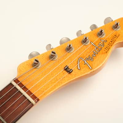 Fender Custom Shop 60's Telecaster Journeyman Relic Candy Tangerine 2014 Pre-Owned image 5