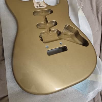 Warmoth Stratocaster 2025 - Metallic Gold - Gotoh 510 Tremolo Bridge image 1