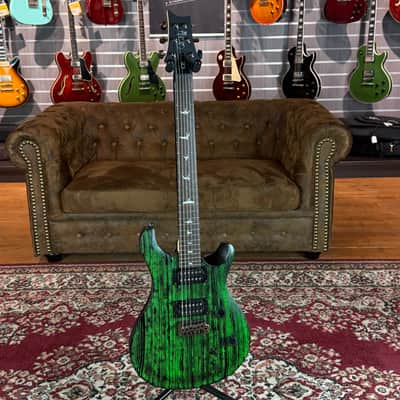 PRS SE CE24 Sandblasted Limited Edition Green - incl. Gigbag 3,211 kg - NEW image 2