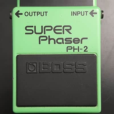 1984 - Made in Japan - Vintage Boss PH-2 Super Phaser (Black Label) 1980s 1984 - 1988 - Green image 11