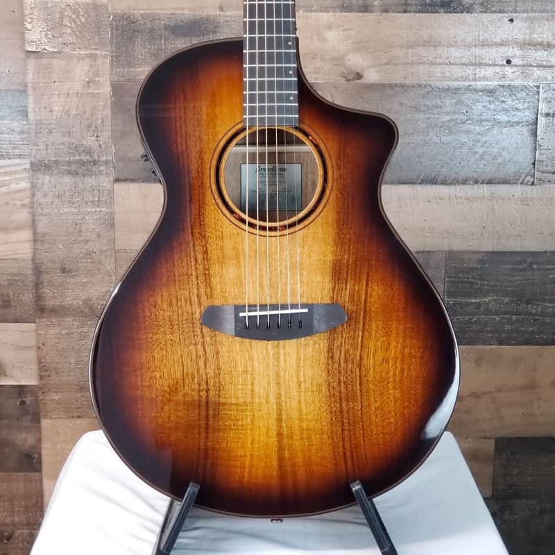 Breedlove ECO Pursuit Exotic S Concert CE Ac/Elec Edgeburst Koa, Free Ship, 657 image 1