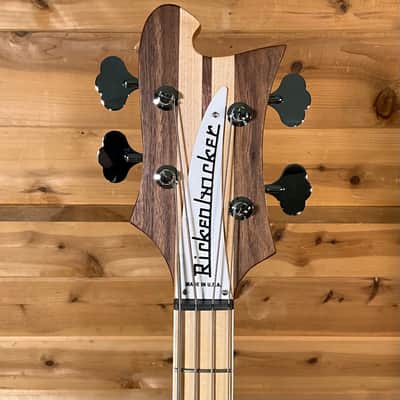 Rickenbacker Model 4003W Walnut Electric Bass - Natural Walnut image 3
