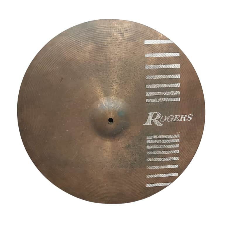 Pre-Owned - Rogers 22" Ride Cymbal – Made in Germany, Paiste-Era OEM imagen 1