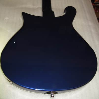 Rickenbacker 620/12 Midnight Blue Deluxe, 12 String, 21 fret, 2 pickups, wired for stereo 620/12 MID image 9