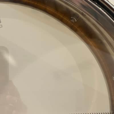 Ludwig No. 400 Super-Ludwig 5x14" 10-Lug Brass Snare Drum with Keystone Badge 1960 - 1963 - Chrome-Plated image 5