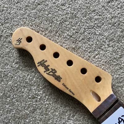 Harley Benton Maple Wood Guitar Left Handed Tele Style Neck, Rosewood Fingerboard 22 Frets image 5