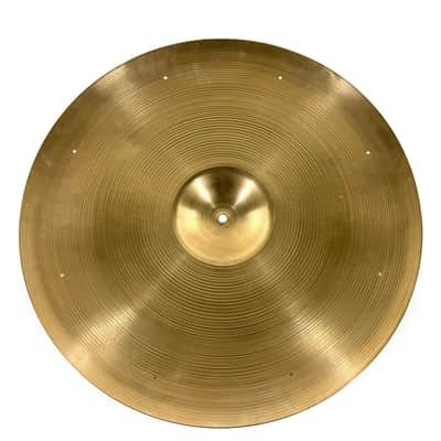 Used Zildjian Avedis 22 inch 70s Ride Cymbal With Rivet Holes image 5