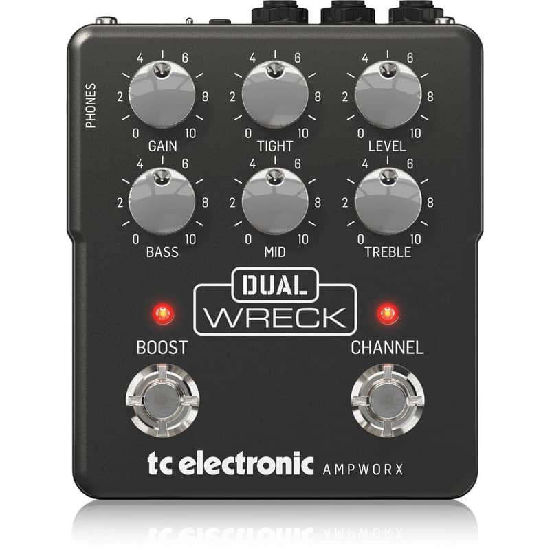 Dual Wreck Twin-Channel Guitar Preamp image 1