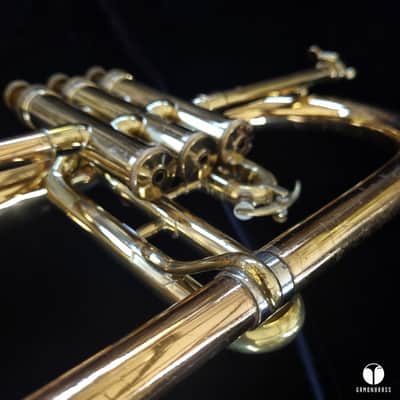 F.E Olds L12 flugelhorn Re-o-Loy #17 mouthpiece case GAMONBRASS imagen 20