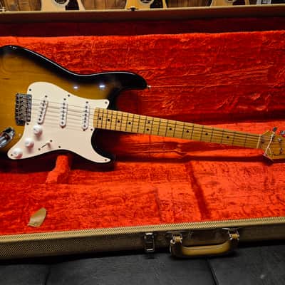 Fender American Vintage '57 Stratocaster 1992 2-Color Sunburst image 2