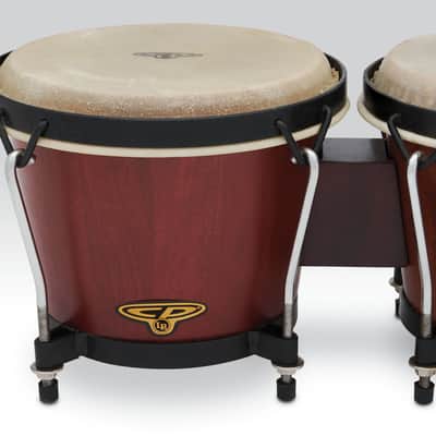 Latin Percussion LP CP Trad 6" -7" Bongo Oak Dark Wood Black (CP221-DW) image 5