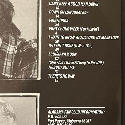 Alabama 40 Hour Week Piano Vocal & Guitar Book image 2