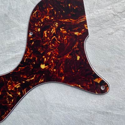 New Guitar Pickguard Fits Gibson Les Paul Junior 1958 Guitar Pickguard,4 Ply Brown Tortoise image 3