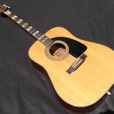 Pearl Dreadnought Acoustic Guitar made by Hayashi Gakki CIRCA 1977 image 19