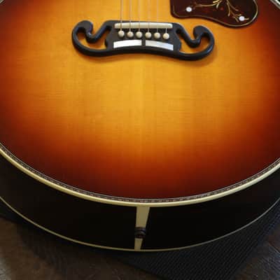 Minty! 2023 Gibson Custom Shop SJ-200 Deluxe Acoustic Guitar Rosewood Burst + OHSC image 5