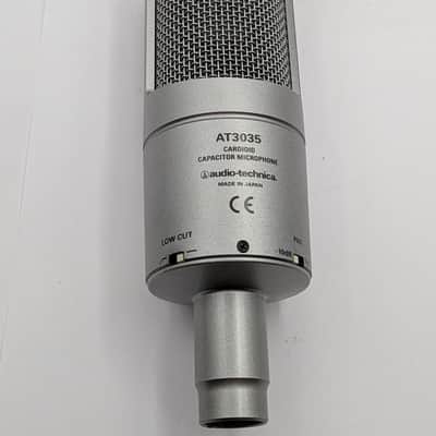 Audio-Technica AT3035 Large Diaphragm Cardioid Condenser Microphone 2010s - Silver image 4