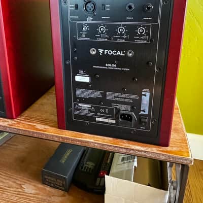 Focal Solo6 ST6 Active Studio Monitor (Pair) 2022 - Present - Red image 4