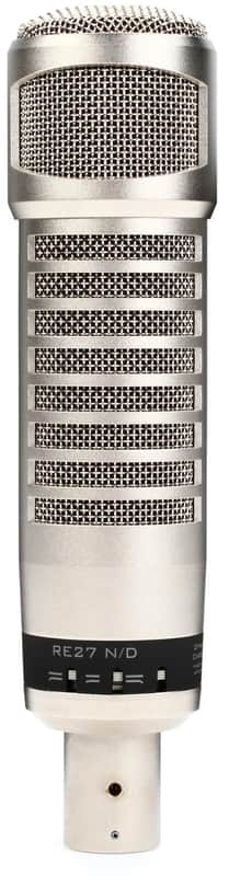 Electro-Voice RE27N/D Cardioid Dynamic Broadcast Microphone with Neodymium Capsule image 1