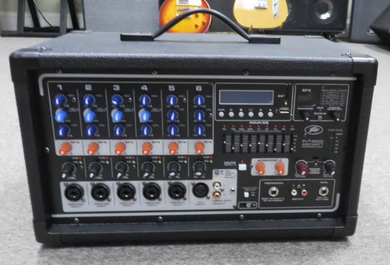 Peavey PVi 6500 Powered Mixer 2010s - Black image 1
