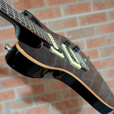 PRS SE Custom 24 2013 - Gray Black Flame top image 12