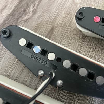 Fender Set of 3 Fender USA Highway 1 Stratocaster Pickups, First Gen early 2000s image 6