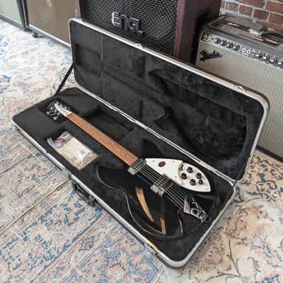 Used Rickenbacker 2024 330 Semi-Hollow - Jetglo w/OHSC image 8