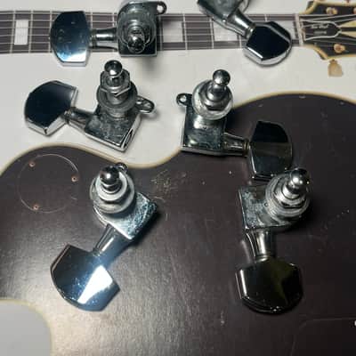 1970s Schaller Tuners – Complete Set – From 1975 Gibson Les Paul Standard – Made in Germany image 8
