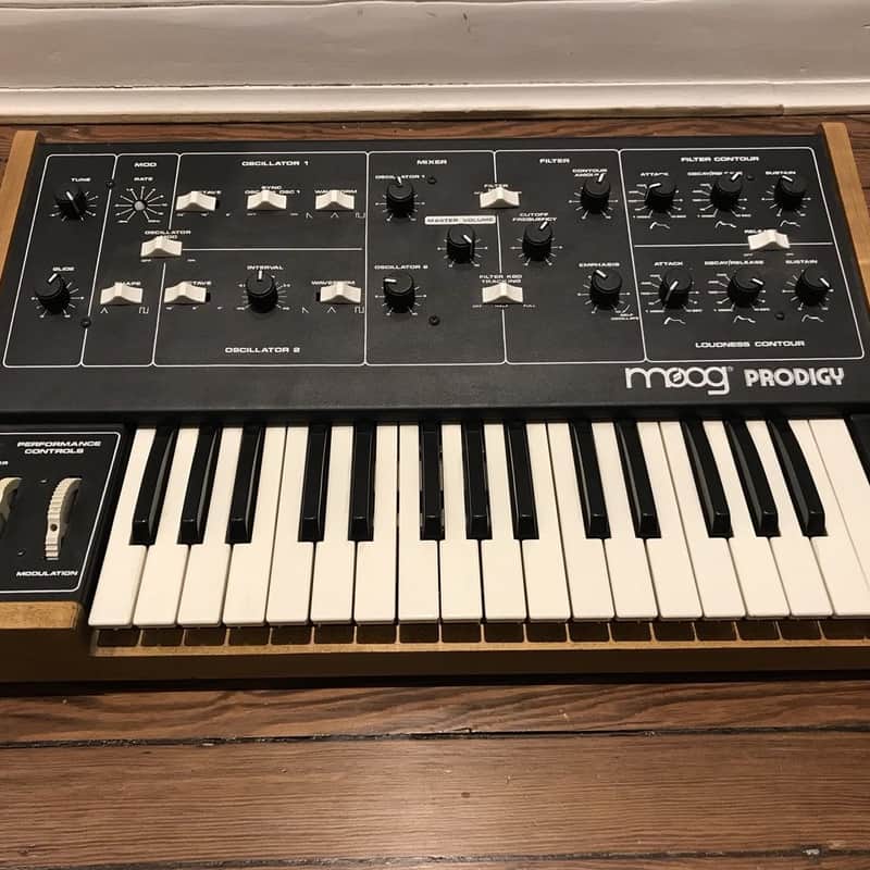 1979 – 1984 Moog Prodigy 32-Key Monophonic Analog Synthesizer …