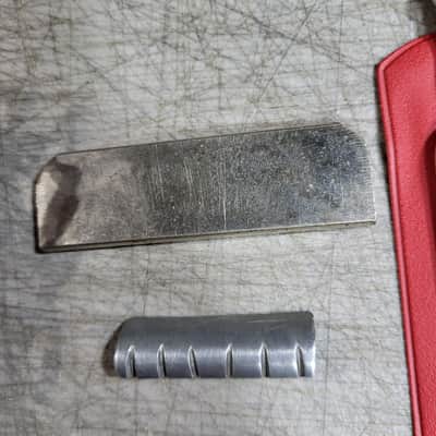 Vintage RARE Classical Guitar Uke Strap Tuning Fork Lap Steel Slide Guitar String Riser Parts image 3